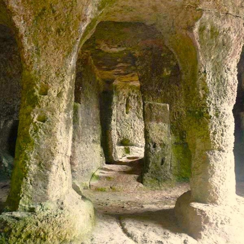 Gurat village caves